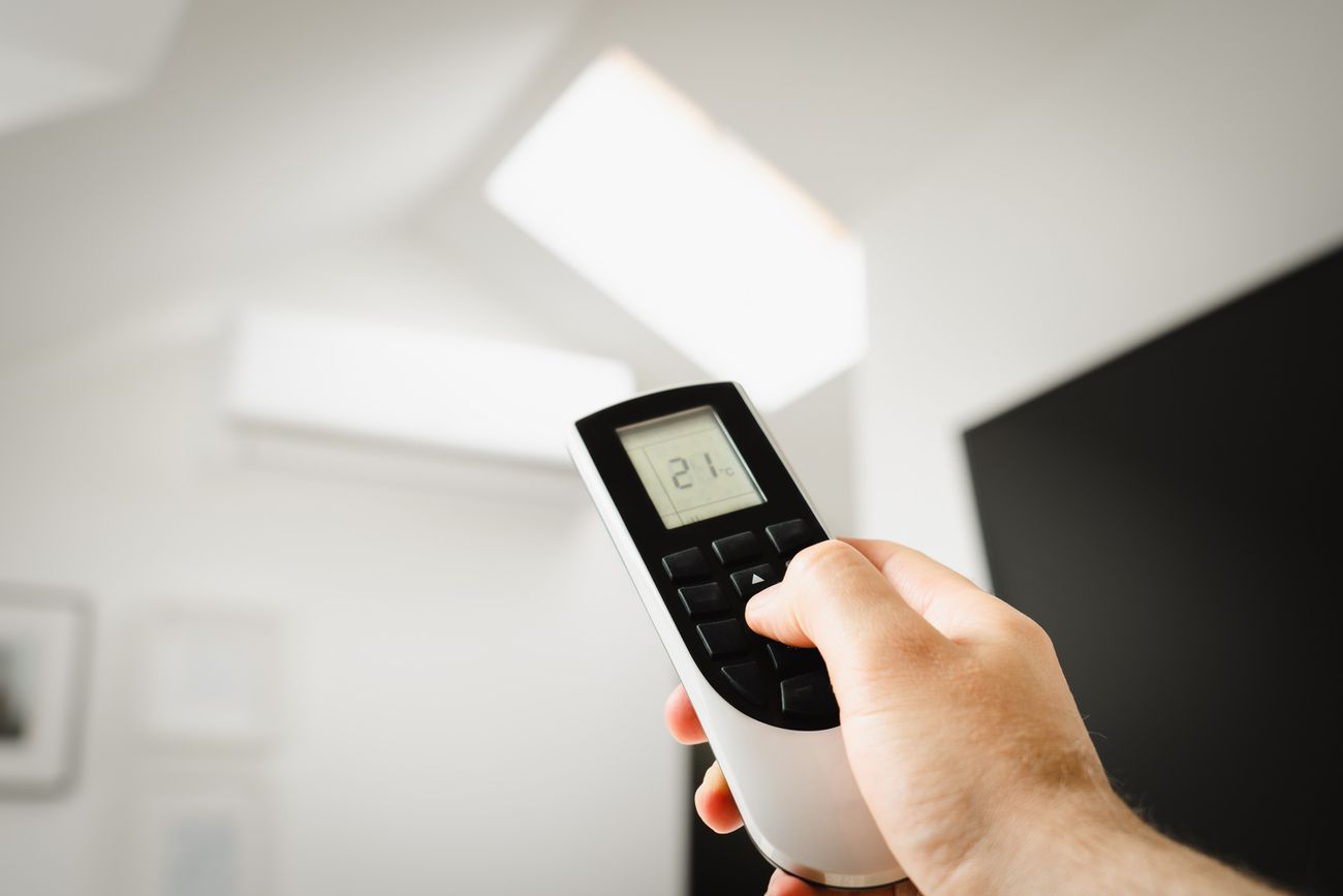 Télécommande de climatiseur réversible